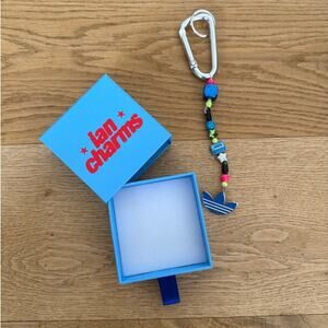 Adidas x Ian Charms - Custom Pendant Keychain in Silver Multi